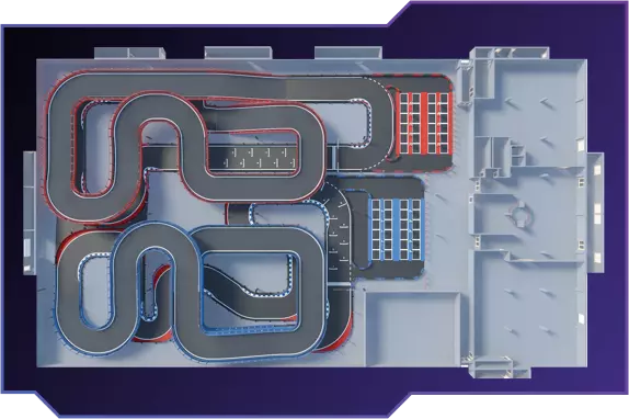 The Grid race track map